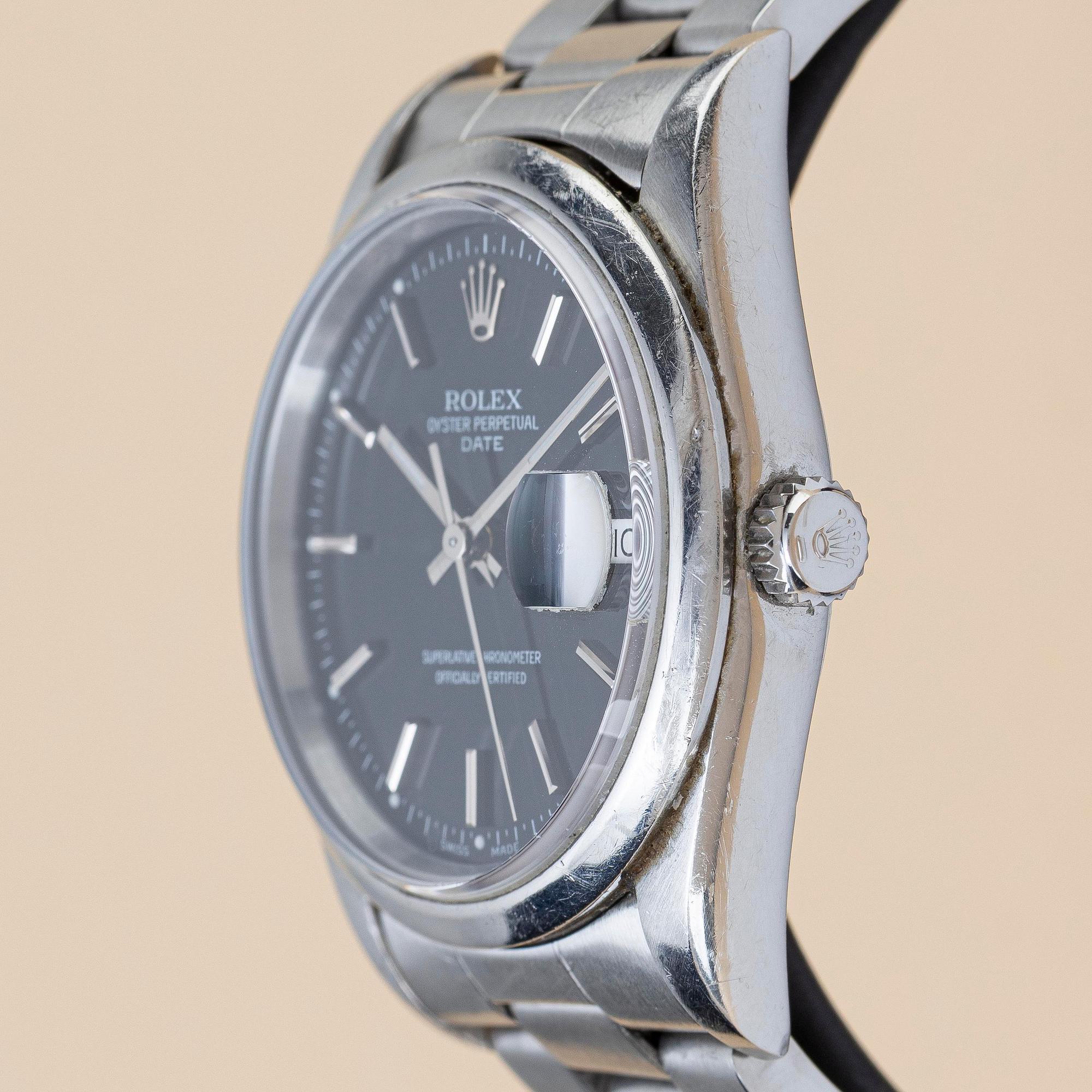 Rolex, Date, ca 1991.