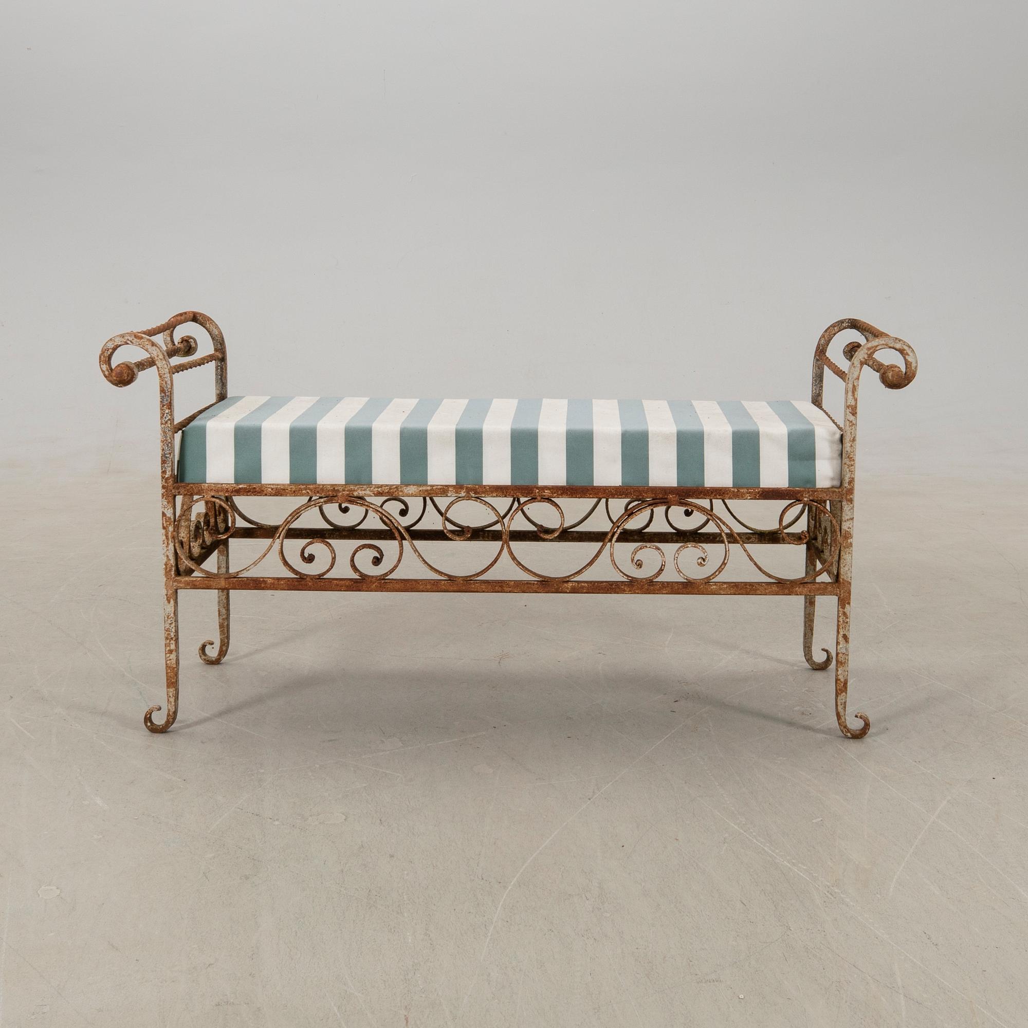 Garden bench 20th century.