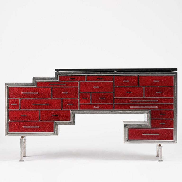 Bengt Rosenström, sideboard, "Bilbao", egen studio, Ängelholm, 2006.