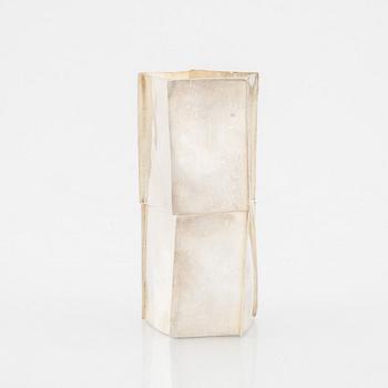 Benita Ramel, a sterling silver vase, Stockholm, 1999.