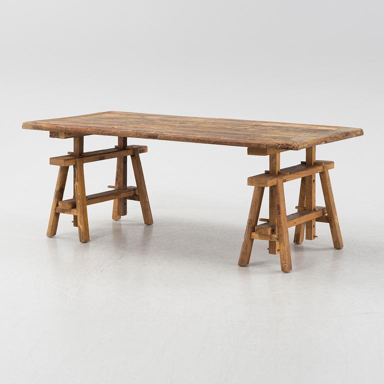 A Walles & Walles dining table.