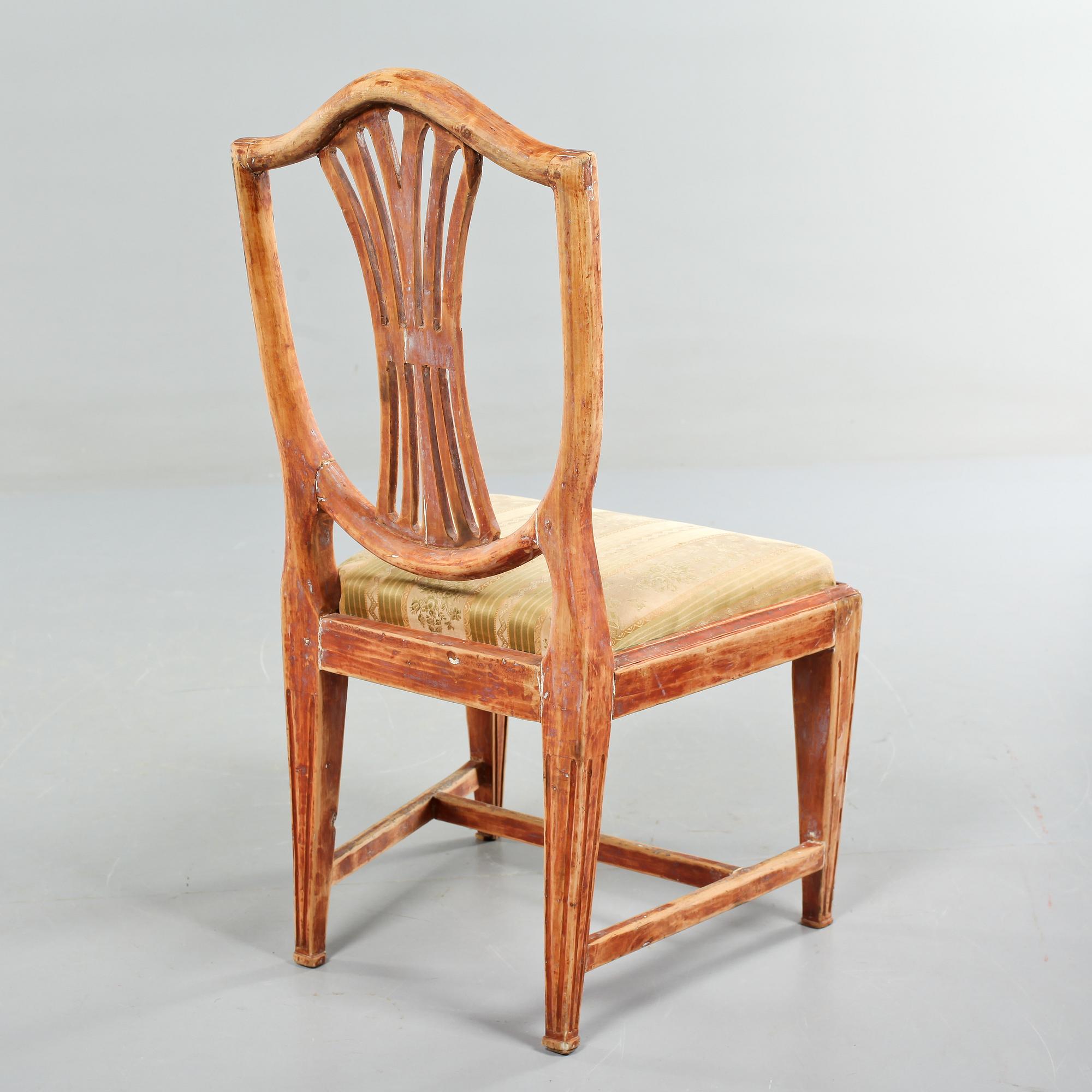 STOL, gustaviansk, 1700-talets slut.