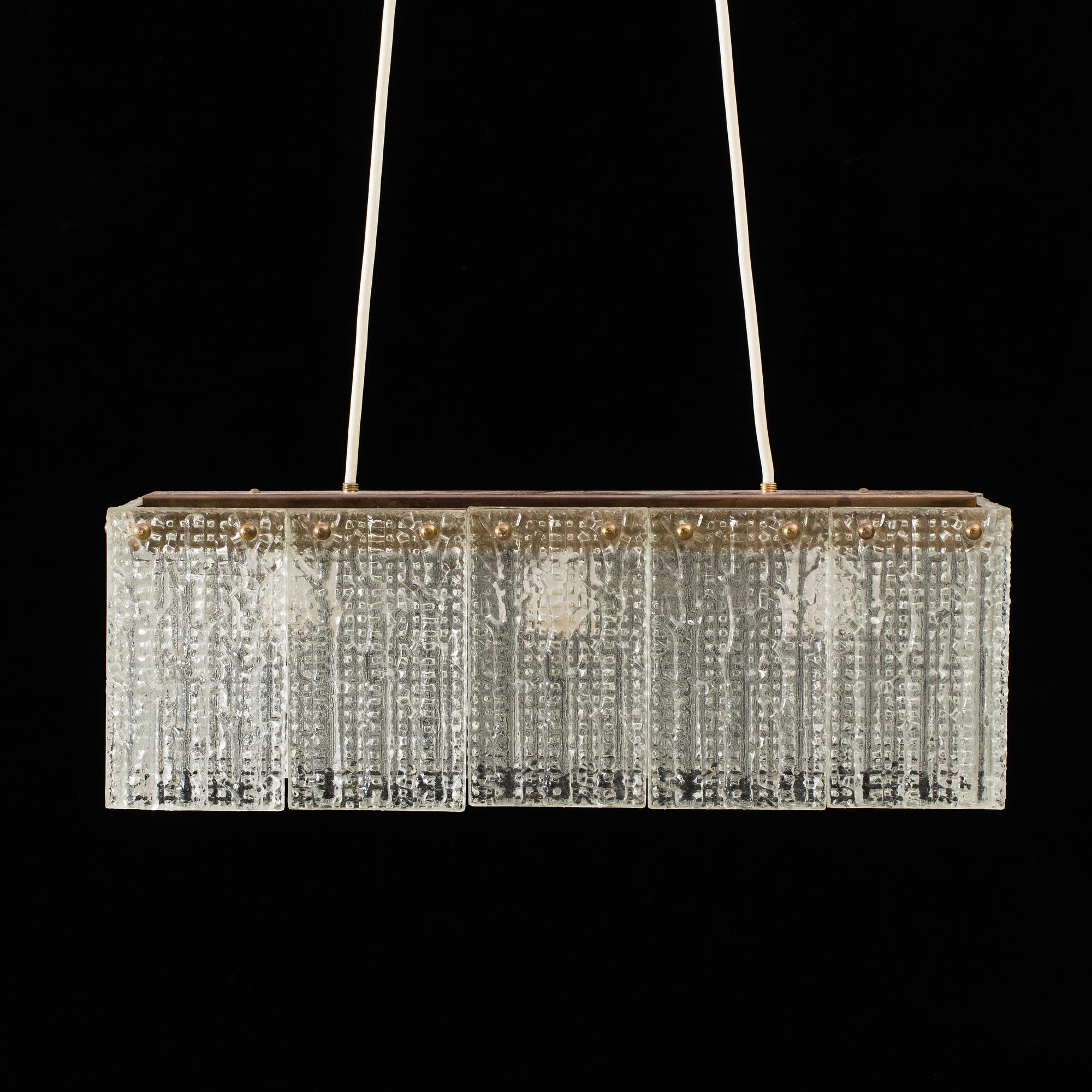 A second half of the 20th century ceiling lamp.
