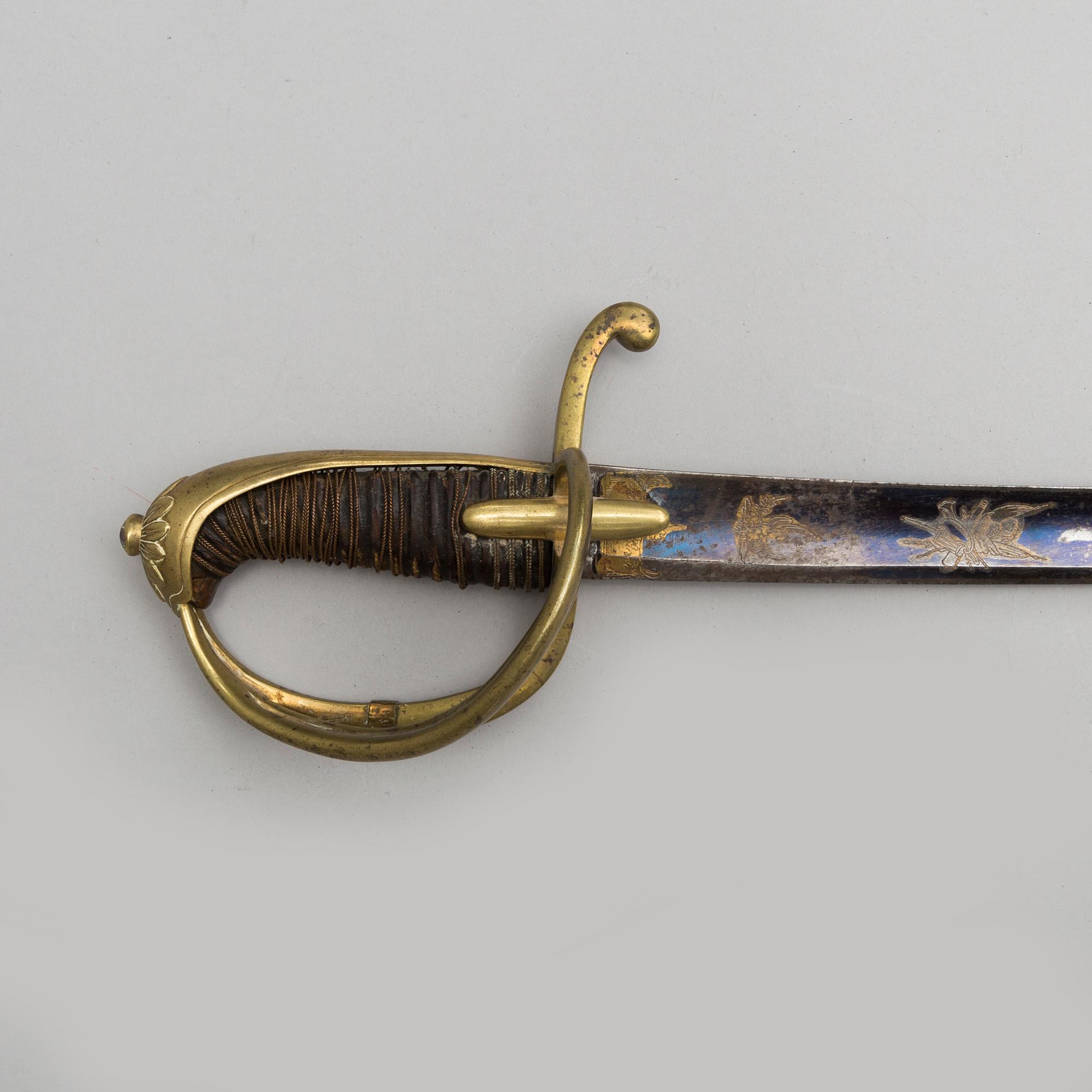 SABEL, tysk, för officer, 1800-talets början.