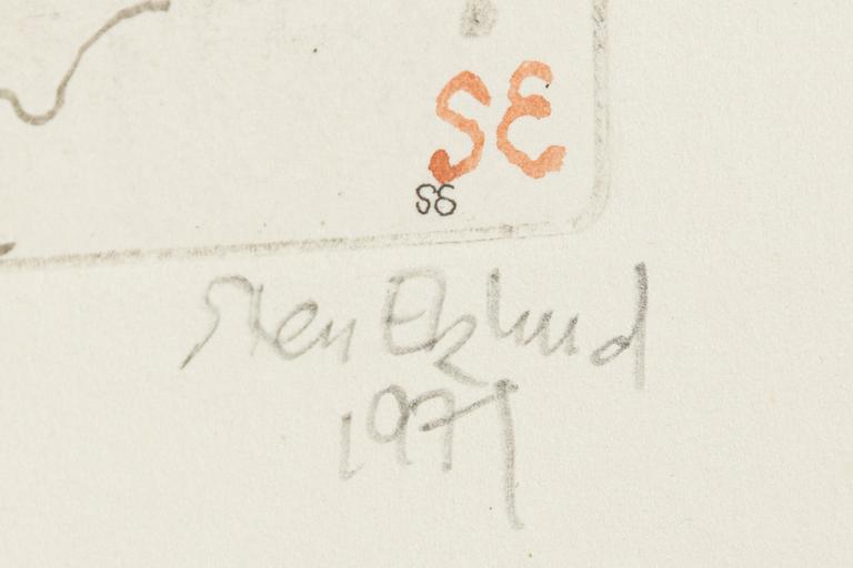 Sten Eklund, "Mossa", Ur "Kullahusets hemlighet".