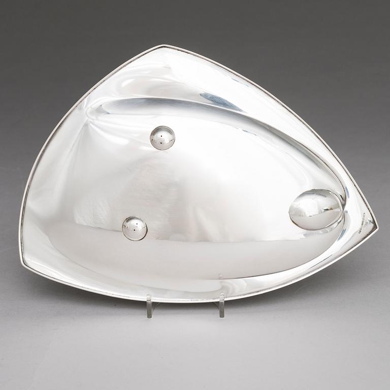 TAPIO WIRKKALA, FAT, silver, TW 100, stämpelsignerat TW, Kultakeskus oy, Tavastehus 1963.