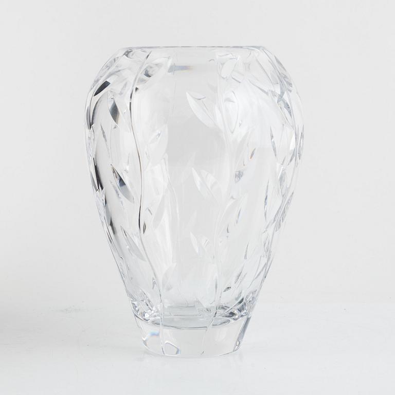 Gunnar Cyrén, a glass vase, Orrefors, Sweden.