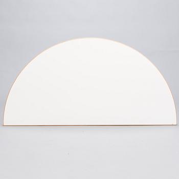 ALVAR AALTO 1990s Half Circle Table 95 by Artek.