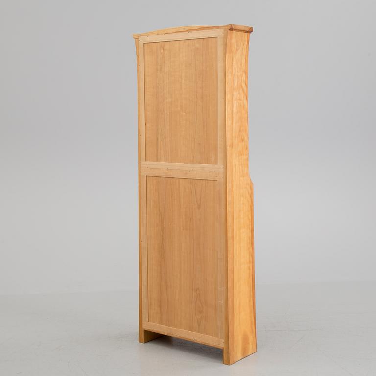 JAMES KRENOV, a cherry wood 'Pagoda' cabinet from 1971. Signed with monogram JK.