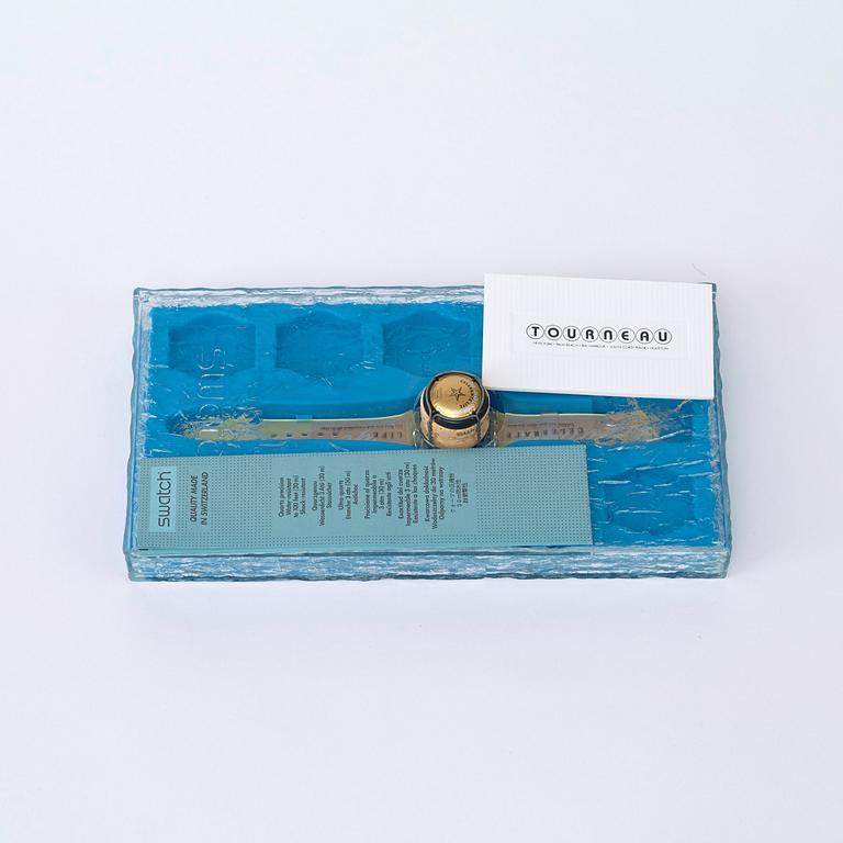 Swatch Sparkling Life. Plastic. Ø 34mm. Fall / Winter 1998.