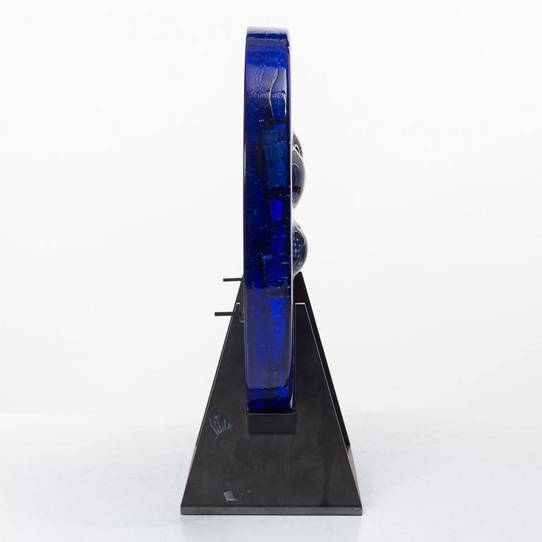 Bertil Vallien, Unique glass sculpture, Kosta Boda.