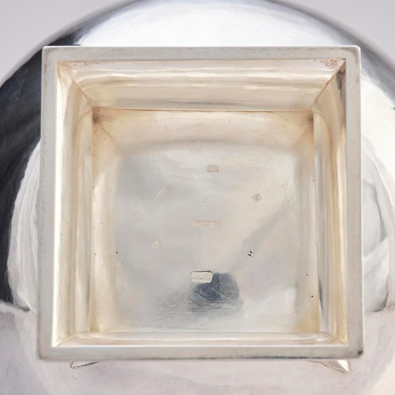 Sigurd Persson, skål, sterling silver, Stockholm 1968.