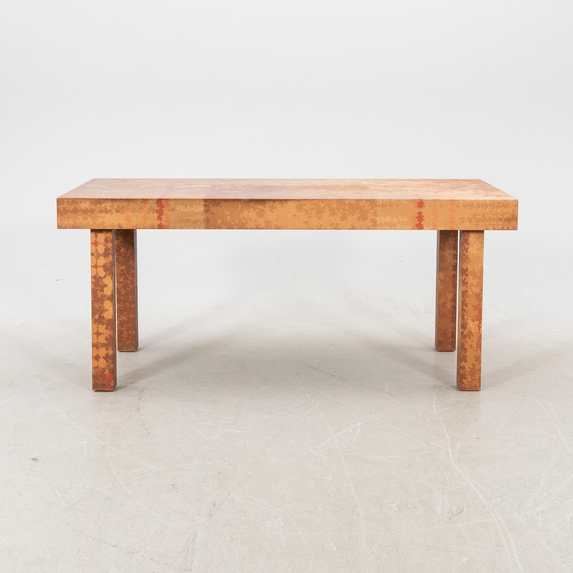 Table from the second half of the 20th century.