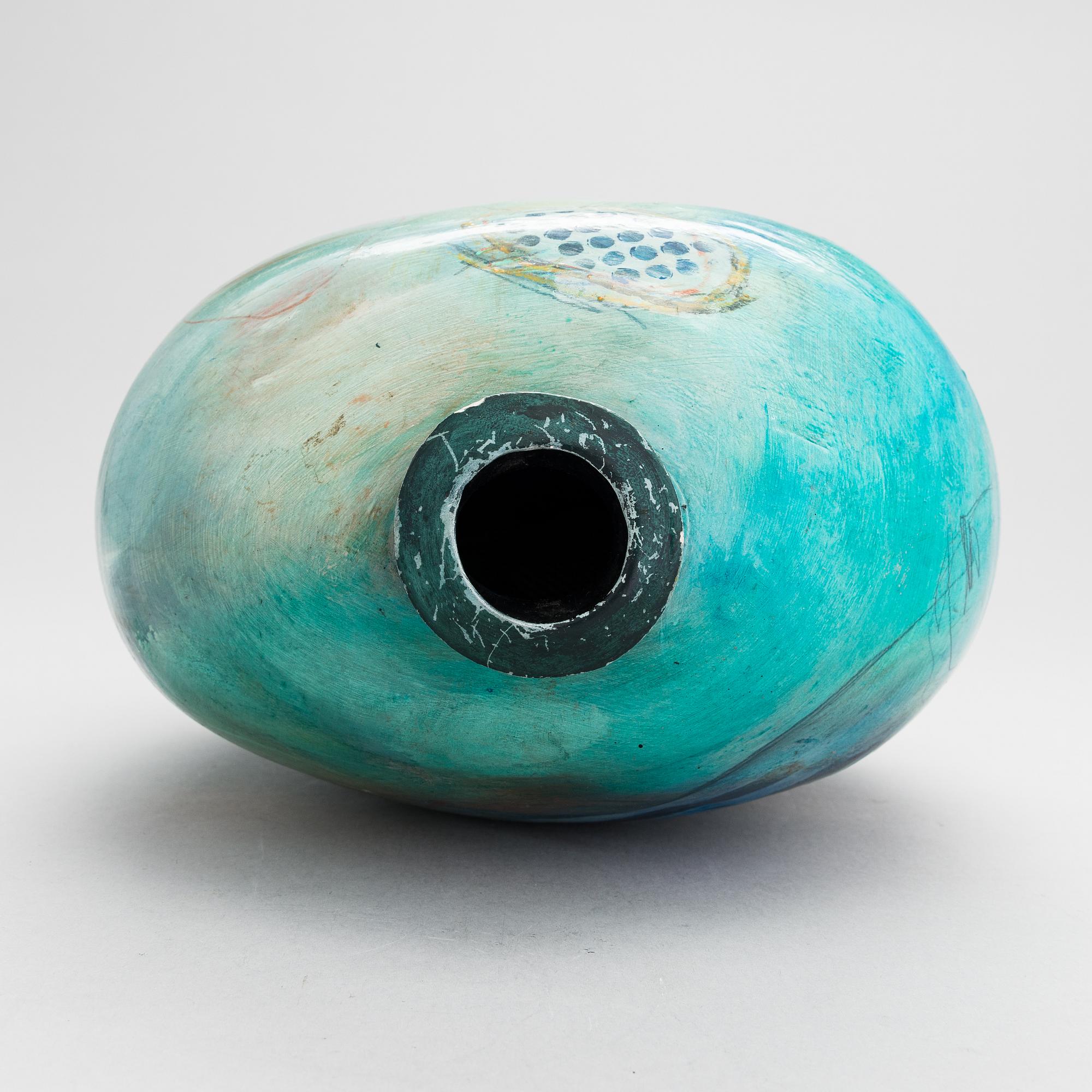 Timothy Persons, vase, ceramic, signed Persons -96.