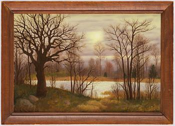 Oskar Bergman, "Vintersol, Neglinge".