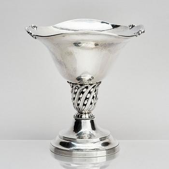 Kay Bojesen, a Danish silver bowl, Swedish Importmarks CG Hallberg 1918.