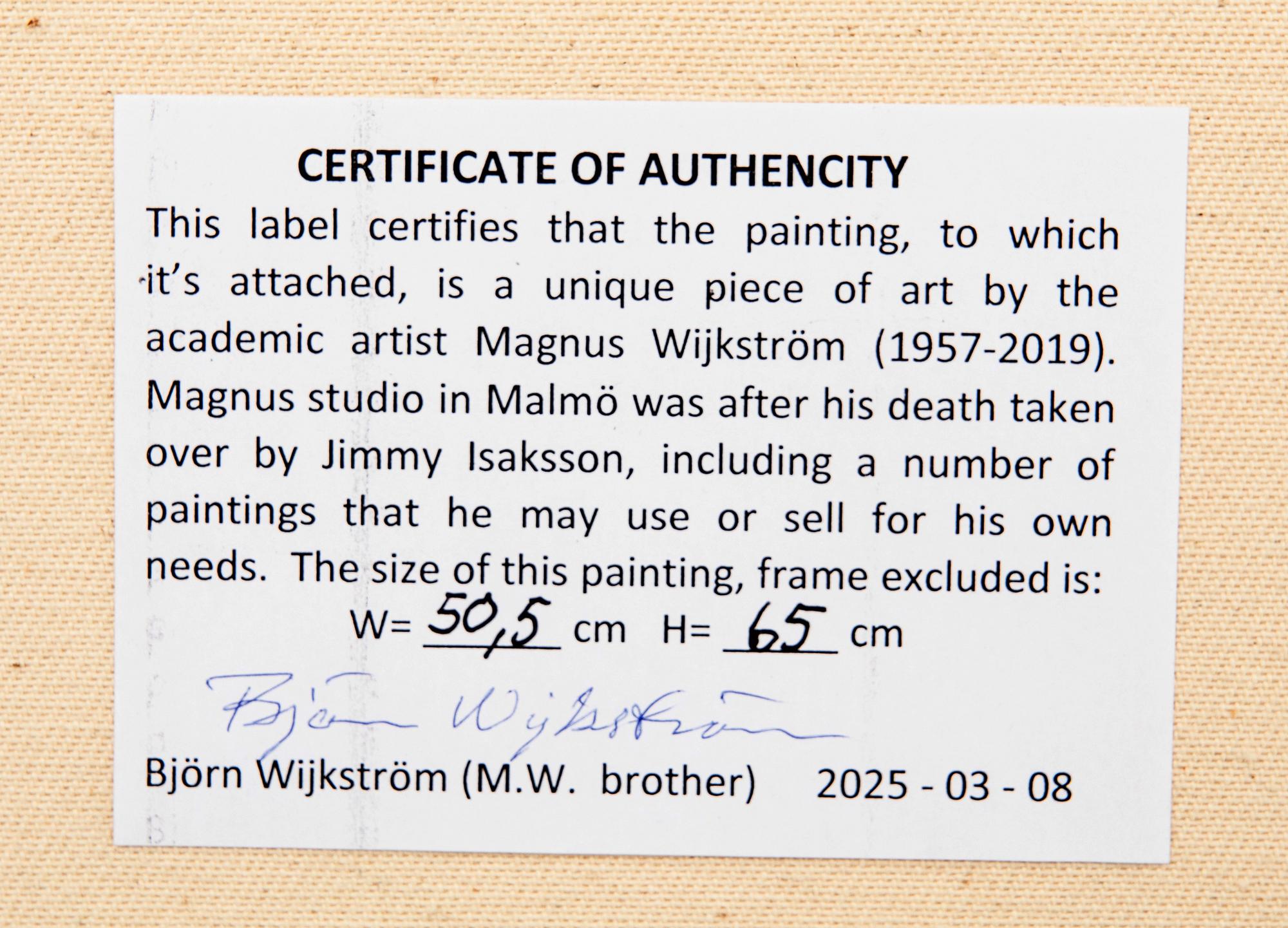 Magnus Wijkström, "Öar i strömmen".