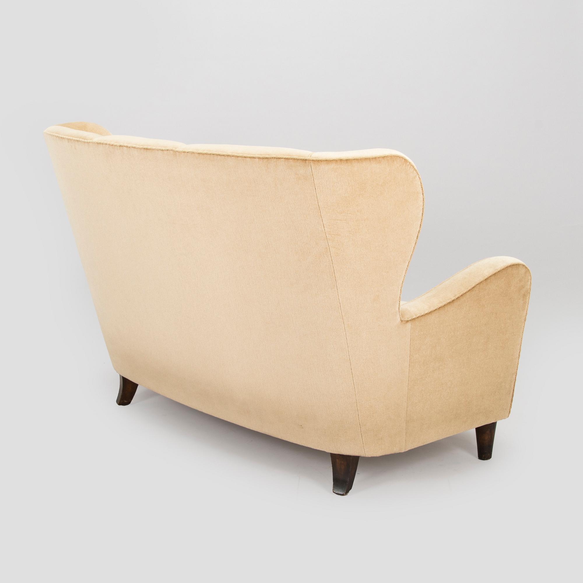 A mid-20th century sofa.