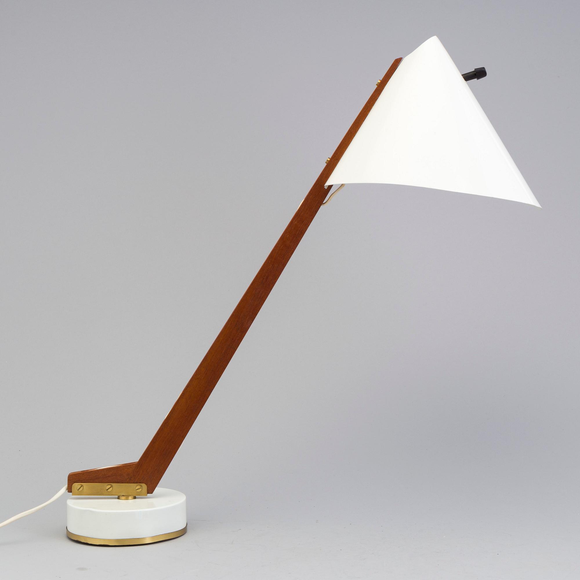 A Hans-Agne Jakobsson table light, model "B 54" from Markaryd, 1950s / 60s-tal.