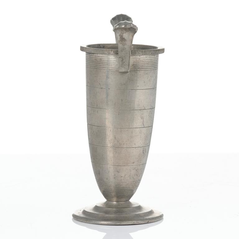 Sylvia Stave, a set of three vases, C.G. Hallberg, Stockholm, 1930s.