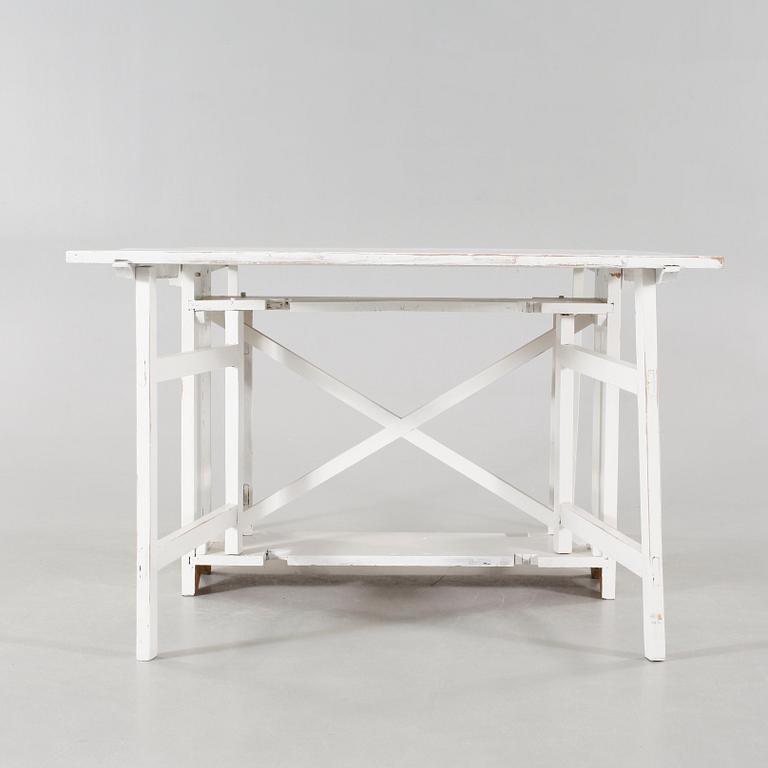 A folding table from the secodn half of the 20th century.