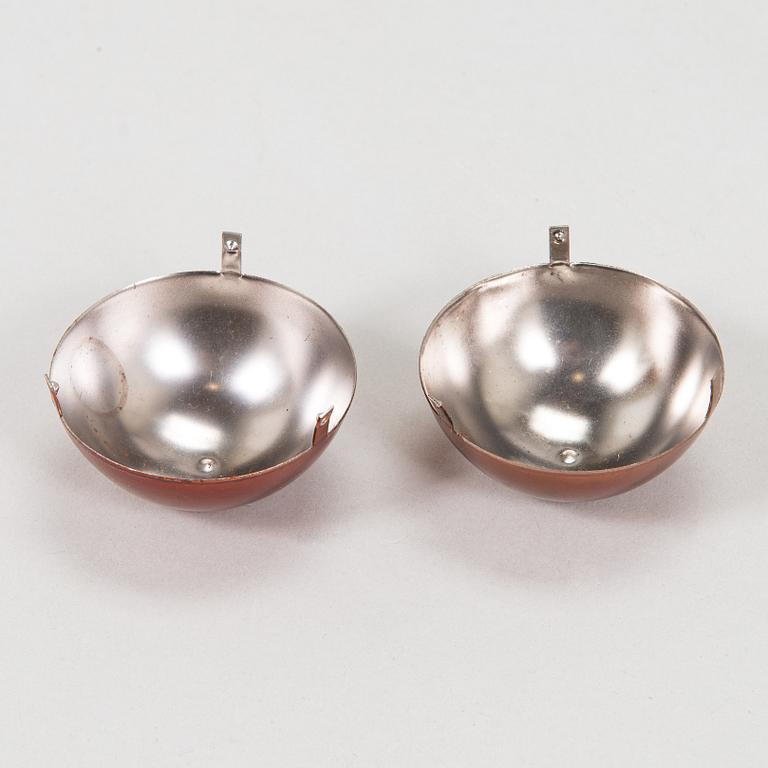 A copper pendant light for Corona group, Denmark, second half of the 20th century.