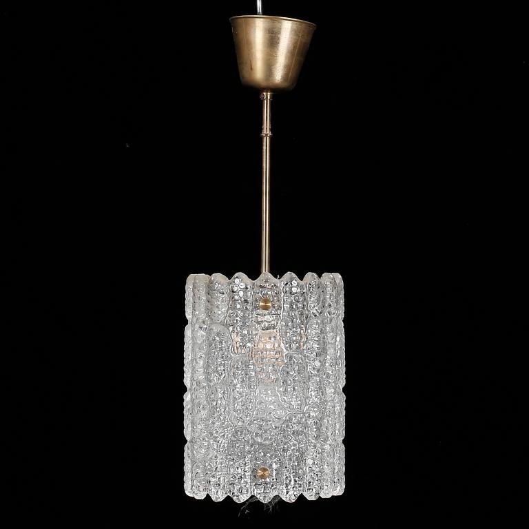TAKLAMPA, Carl Fagerlund, Orrefors, 1950-60-tal.