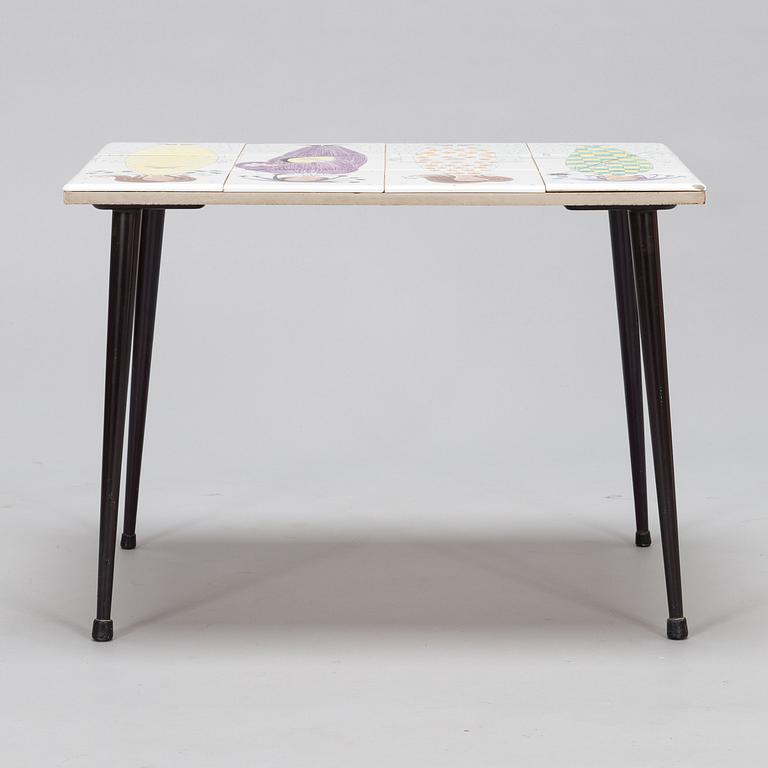 A 1960s side table.