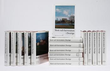 BÖCKER, 17 st, "Svenska slott och herresäten i Sverige", Allhems Förlag, Malmö, 1966-71.
