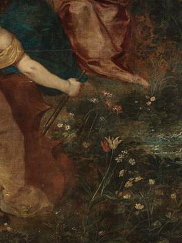 Hendrick van Balen och Jan Brueghel den äldre, tillskriven. Minerva besöker de nio muserna.