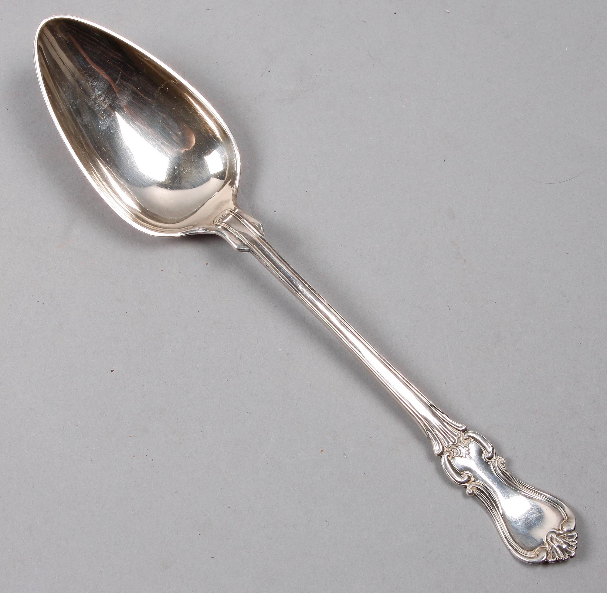 RAGUSKED, silver, "Olga", AG Sundberg, Västerås 1880-tal.