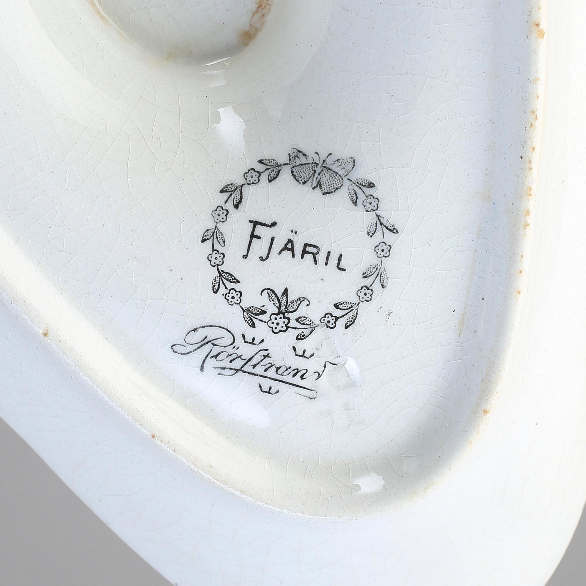 MATSERVIS, 40 delar, "Fjäril", Rörstrand, 1911-1917.