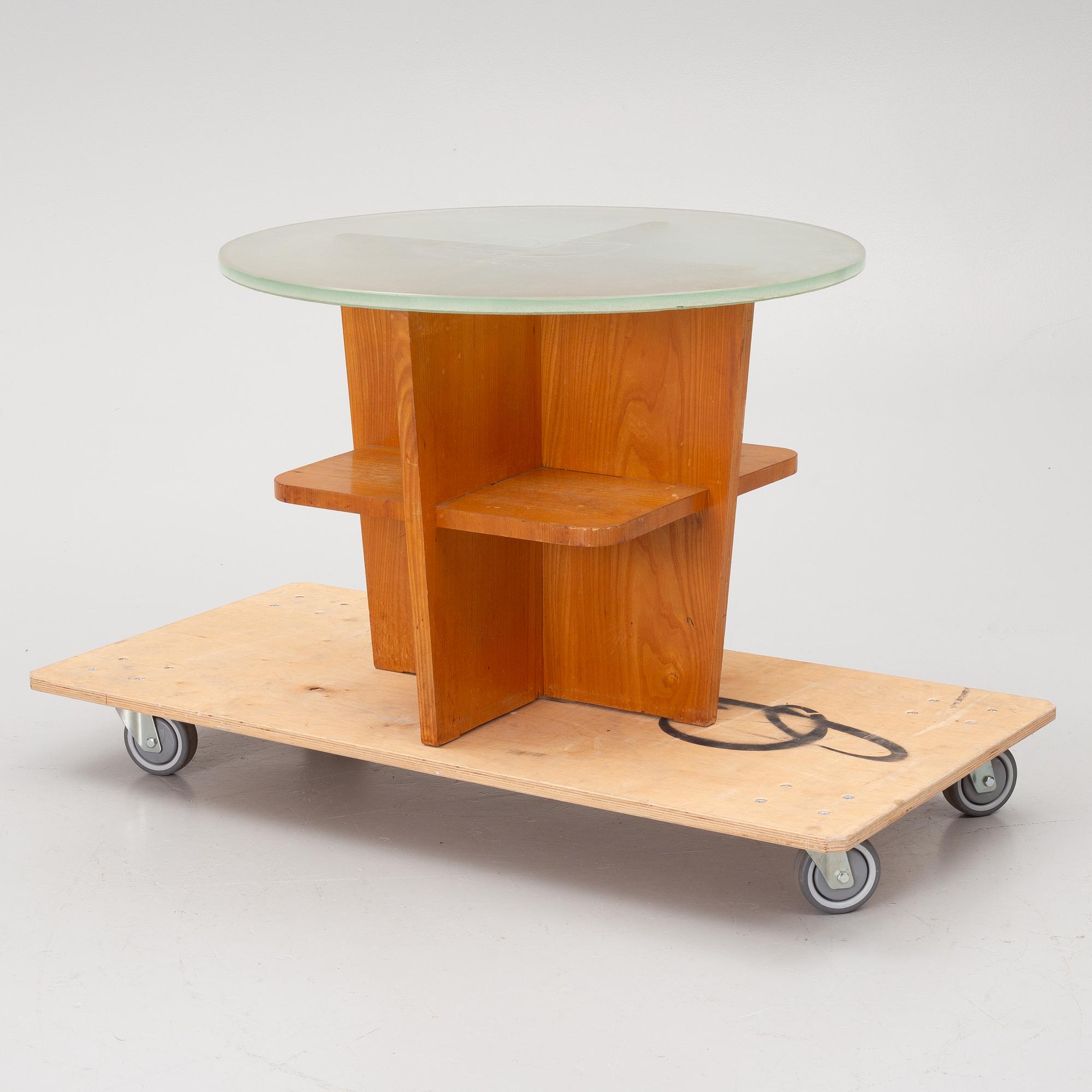 A coffee table, Swedish Modern, 1940s.
