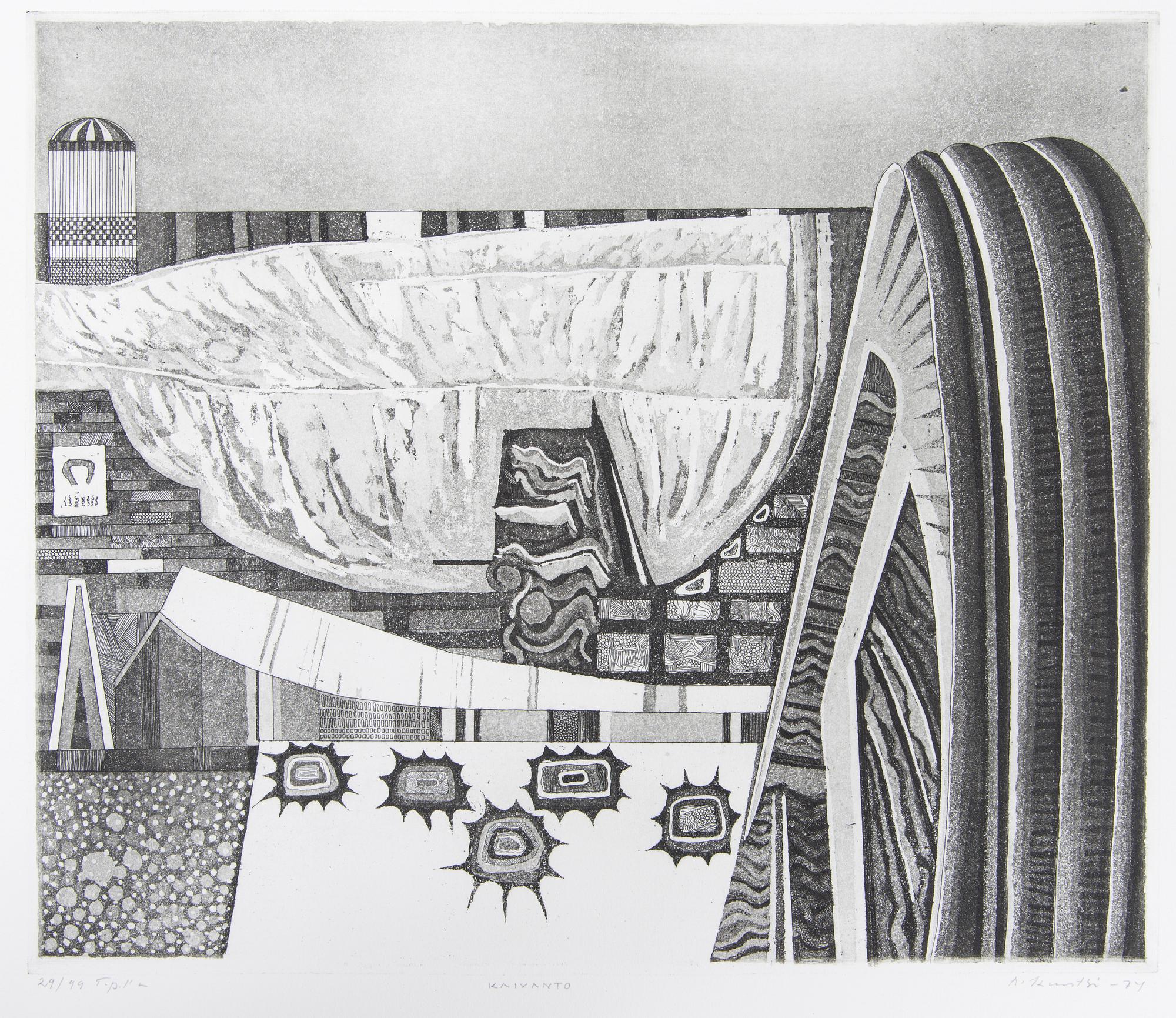 Taidegraafikot Kannatusjäsensalkku XII.