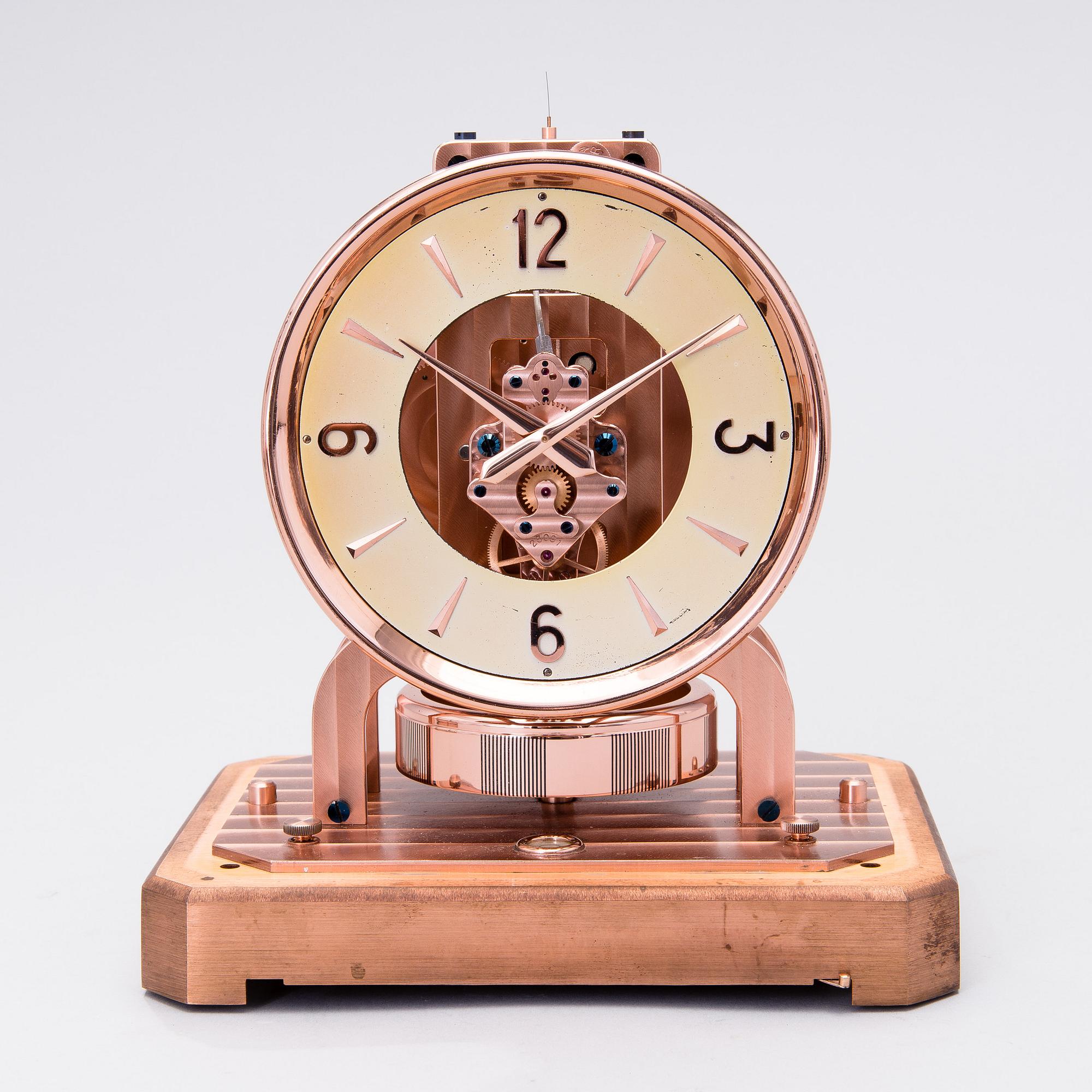 JAEGER-LE COULTRE, Atmos, table clock, around 1950,