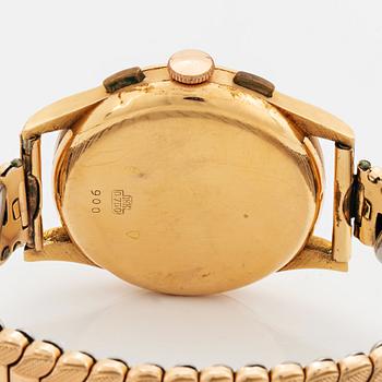 Breitling, Cadette, chronograph, wristwatch, 37 mm.