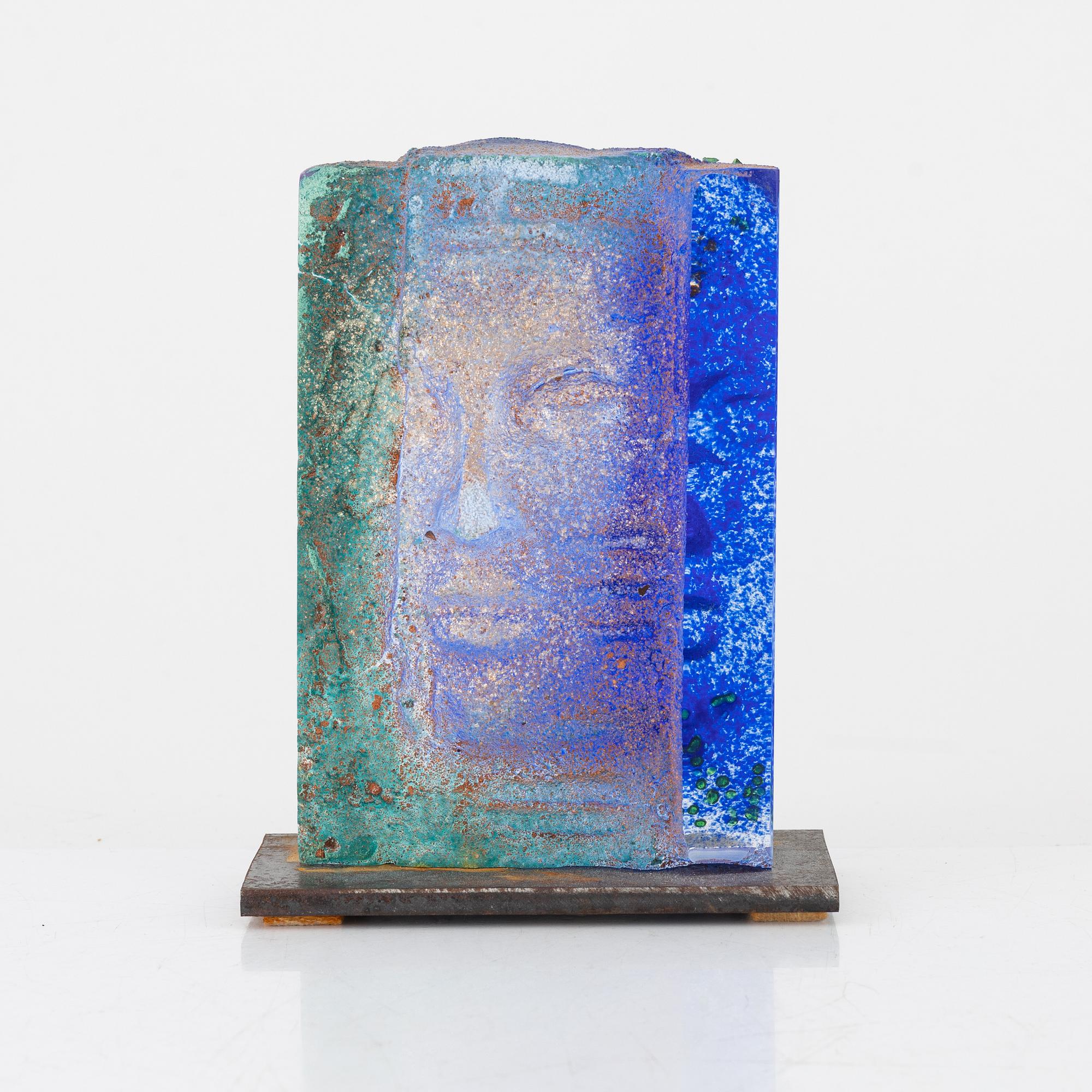 Björn Ekegren, unik glasskulptur.