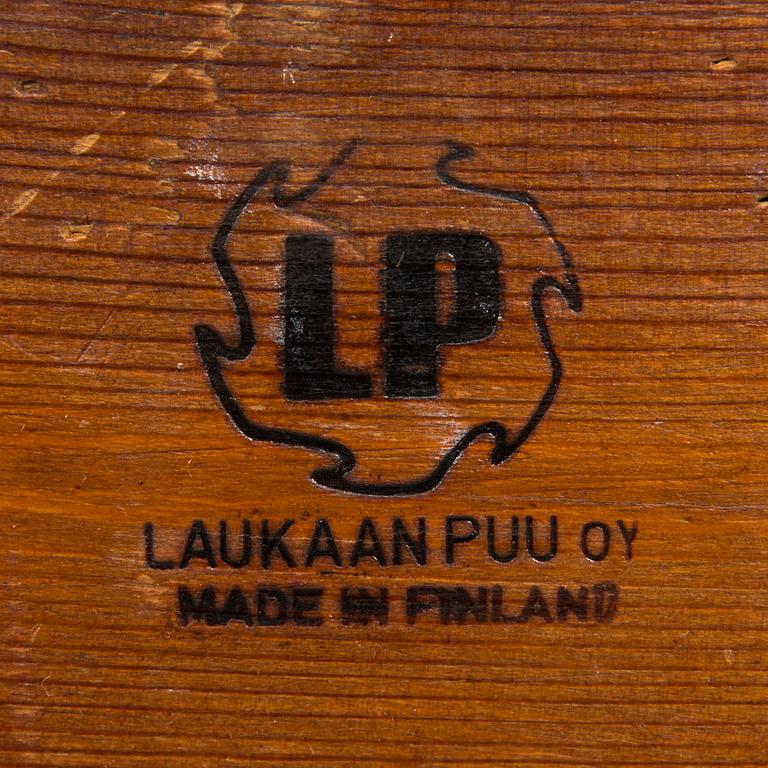 Ilmari Tapiovaara, jakkara, "Pirkka", Laukaan Puu 1960-luku.