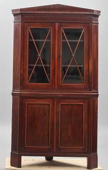 HÖRNSKÅP, regency, England 1800-talets första hälft.