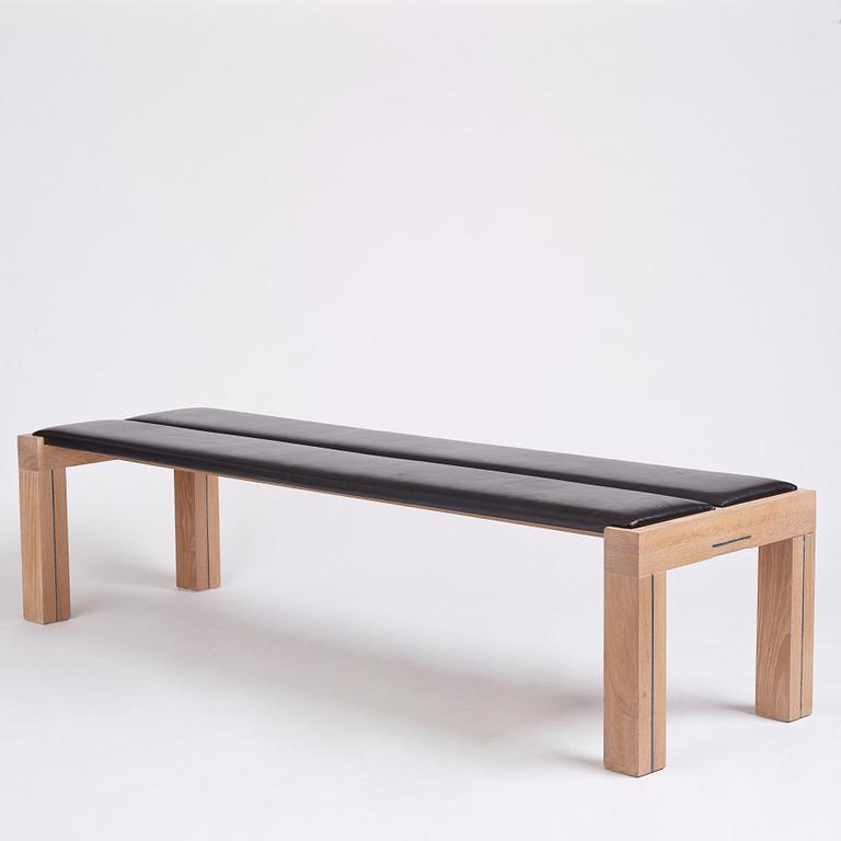 Rolf Hanson, a bench, ed. 1/8, Källemo, Sweden, c. 1994.