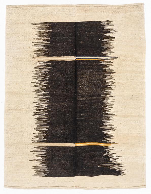 Matta, "kia sar" kelim, ca 188 x 142 cm.
