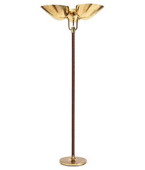 343. Carl-Axel Acking, a rare model "2645" floor lamp, Bröderna Malmströms metallvarufabrik, Sweden 1940s-50s.