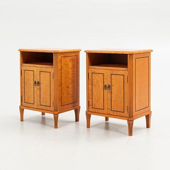 Bedside tables, a pair, Josefssons Möbler, Nybro, 20th/21st century.
