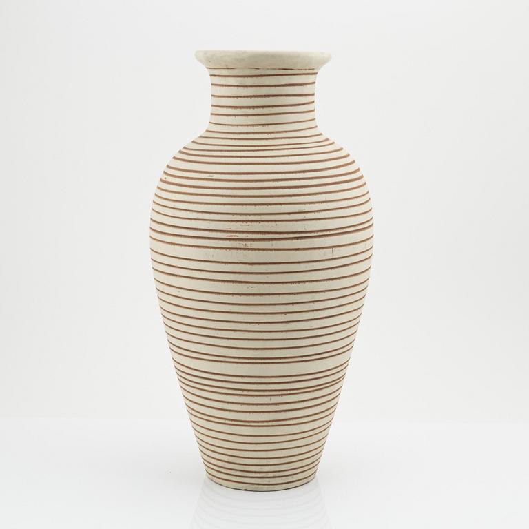 Anna-Lisa Thomson, an earthenware floor vase, Upsala-Ekeby, Sweden.
