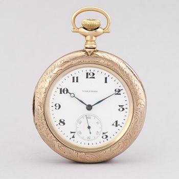 WALTHAM, pocket watch, 53 mm.