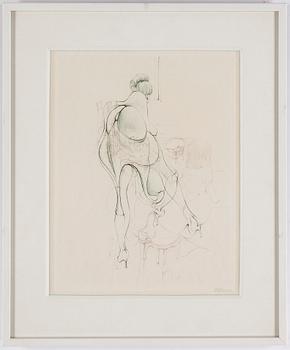 HANS BELLMER, 10 etchings in two colours, 1966-68, signed in pencil.