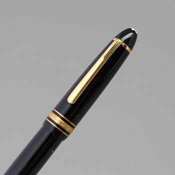 A Montblanc highlighter document pen.