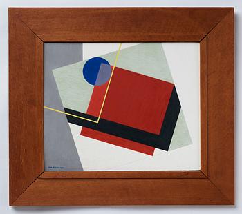 Erik Olson, ”Carré Rouge (Röd kvadrat)".