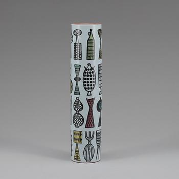 VAS, fajans, "Karneval", Stig Lindberg, Gustavsberg, Studiohanden.