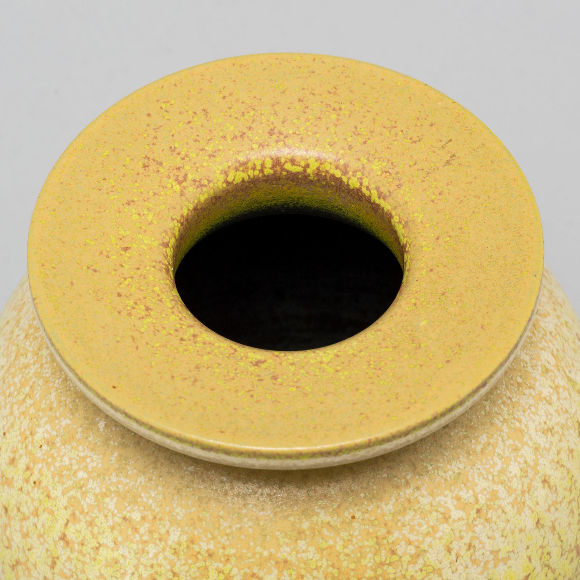 A Gunnar Nylund stoneware vase.